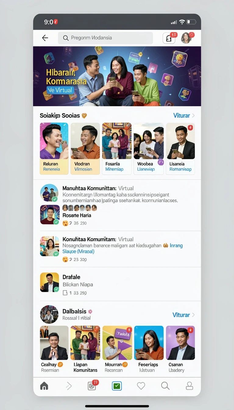 Tampilan utama aplikasi Unduh bell APK Gratis untuk Android yang intuitif dan efisien.