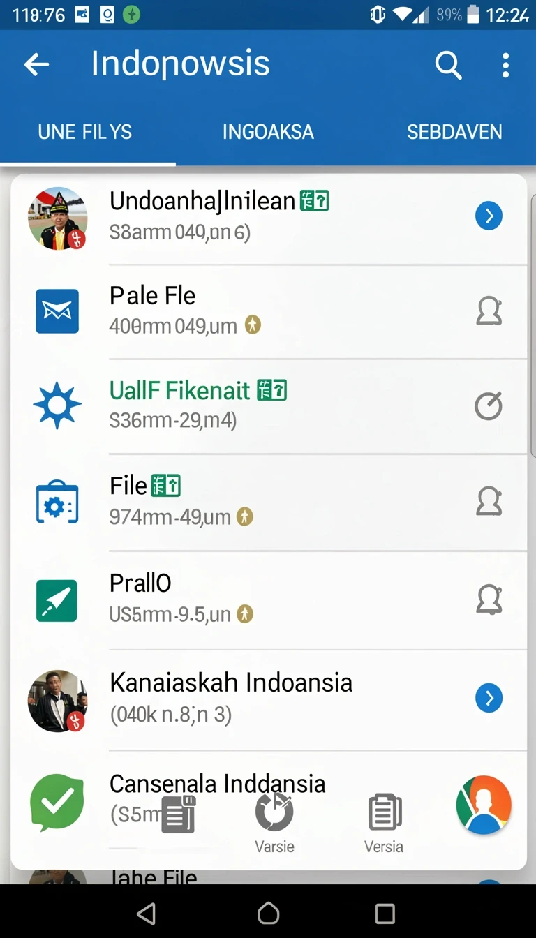 Tampilan utama aplikasi api5000 App: Info, Rating, dan Link Download yang intuitif dan efisien.