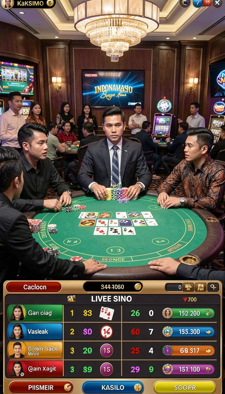Tampilan utama aplikasi indo777 APK Terbaru dan Aman untuk Diunduh yang intuitif dan efisien.