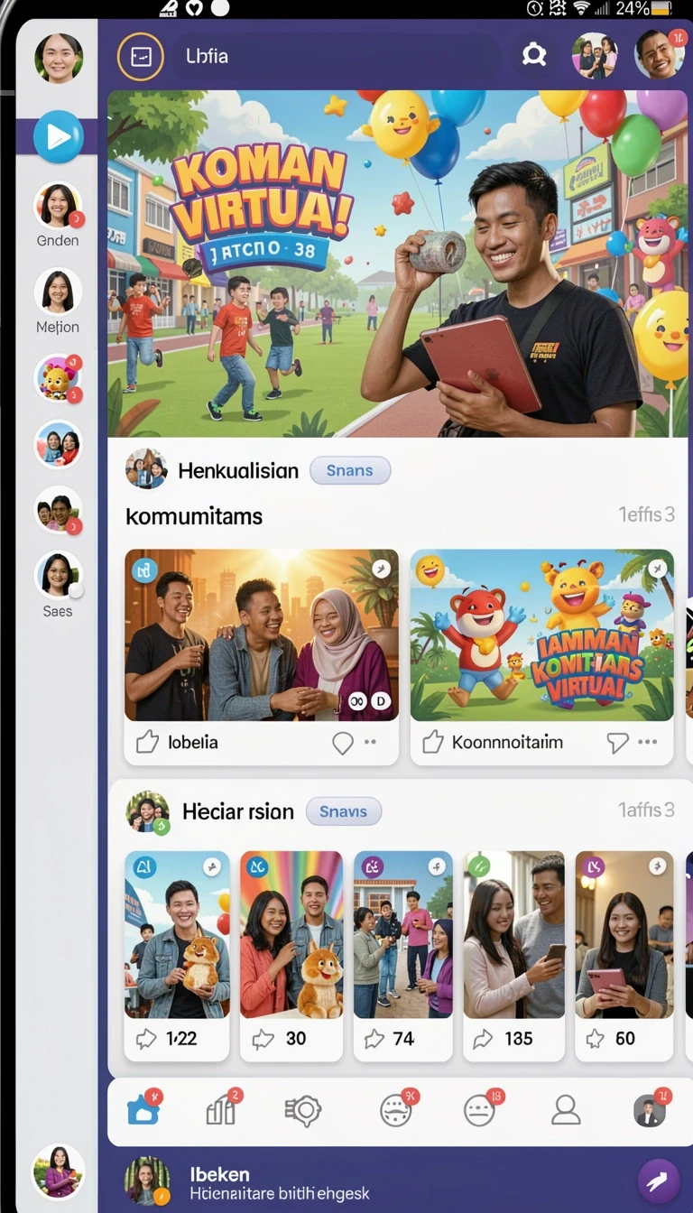 Tampilan utama aplikasi Cara Download dan Instal ultra33 di Android yang intuitif dan efisien.