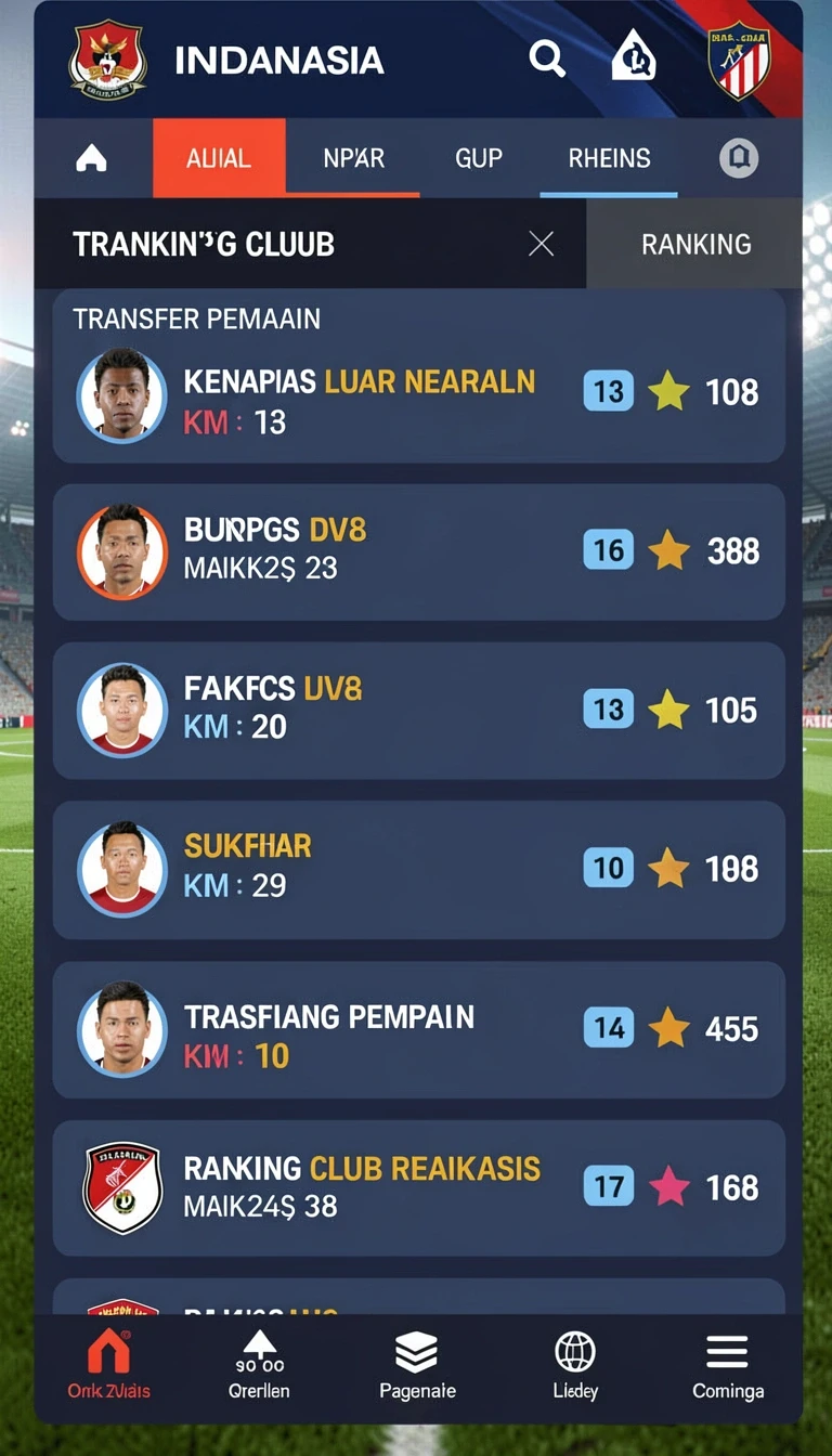 Tampilan utama aplikasi mega111 Versi Terbaru: Apa yang Baru? yang intuitif dan efisien.