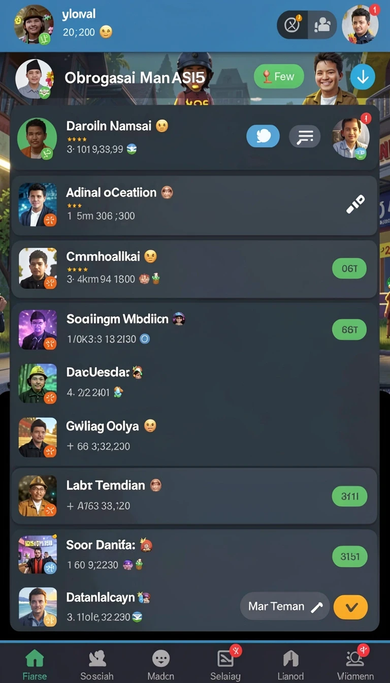 Tampilan utama aplikasi satria123 APK Terbaru untuk Android Tanpa Iklan yang intuitif dan efisien.