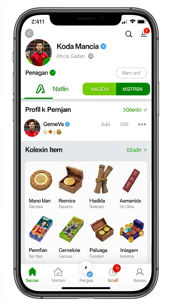 Tampilan utama aplikasi Aplikasi dingdongtogel Terbaru dan Terlengkap yang intuitif dan efisien.